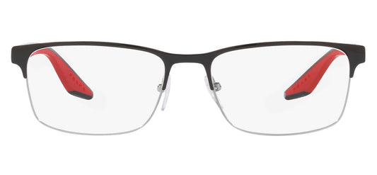 Prada Linea Rossa PS 50PV Glasses - Black Silver
