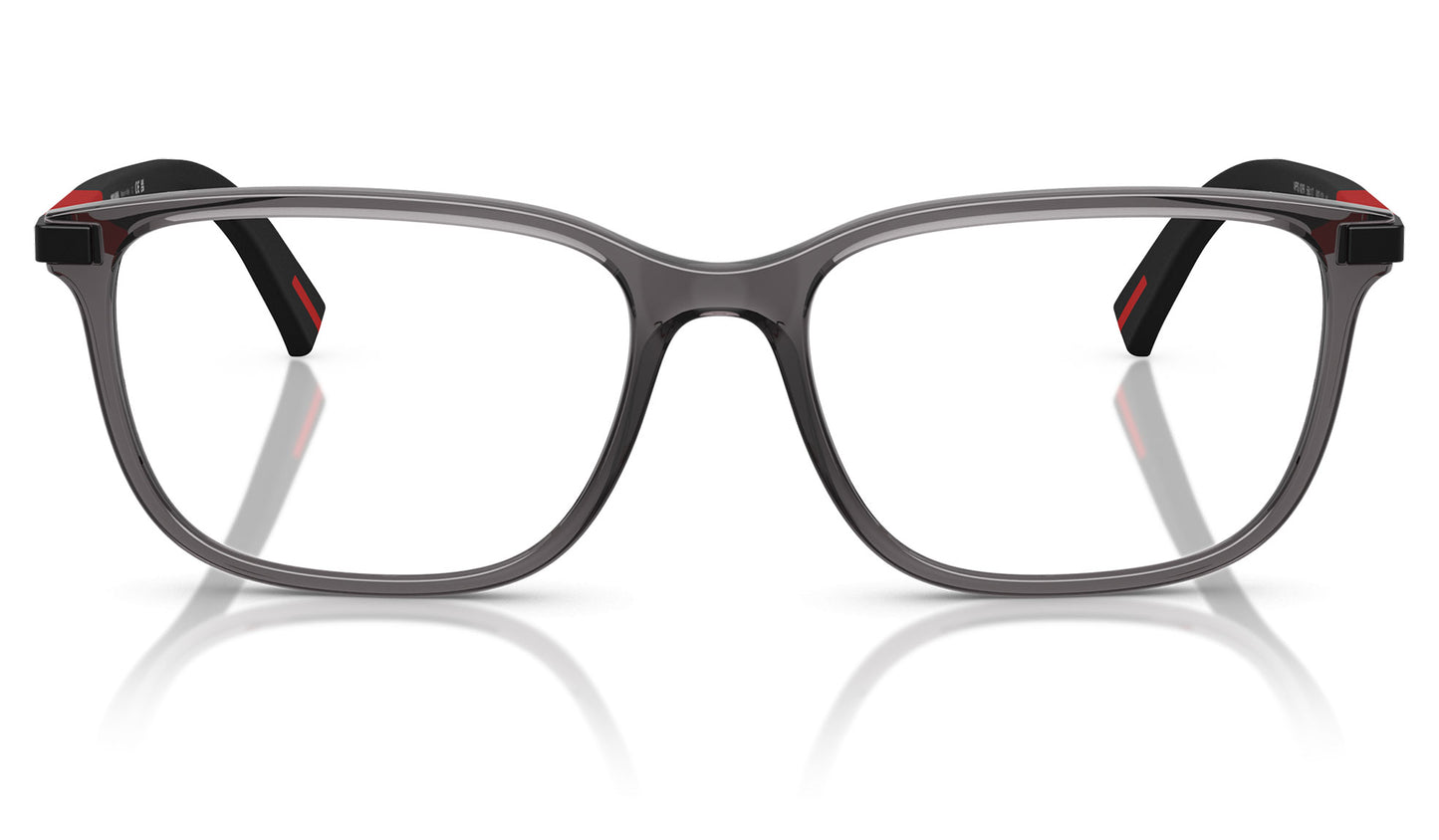 Prada Linea Rossa PS 02RV Glasses - Transparent Anthracite