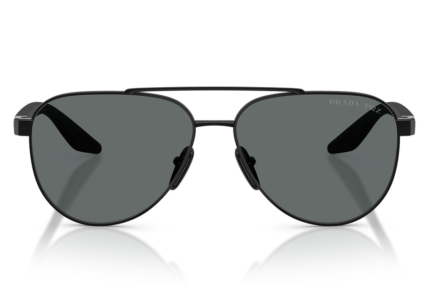 Prada Linea Rossa PS A52S Sunglasses - Black / Polar Dark Grey