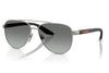 Prada Linea Rossa PS A52S Sunglasses - Gunmetal / Grey Gradient