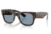 Ray-Ban RB0840S Mega Wayfarer Sunglasses - Havana / Blue