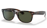 Ray-Ban RB2132 New Wayfarer Sunglasses - Tortoise / Green