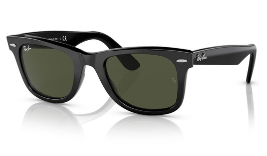 Ray-Ban RB2140 Original Wayfarer Sunglasses - Black / Green