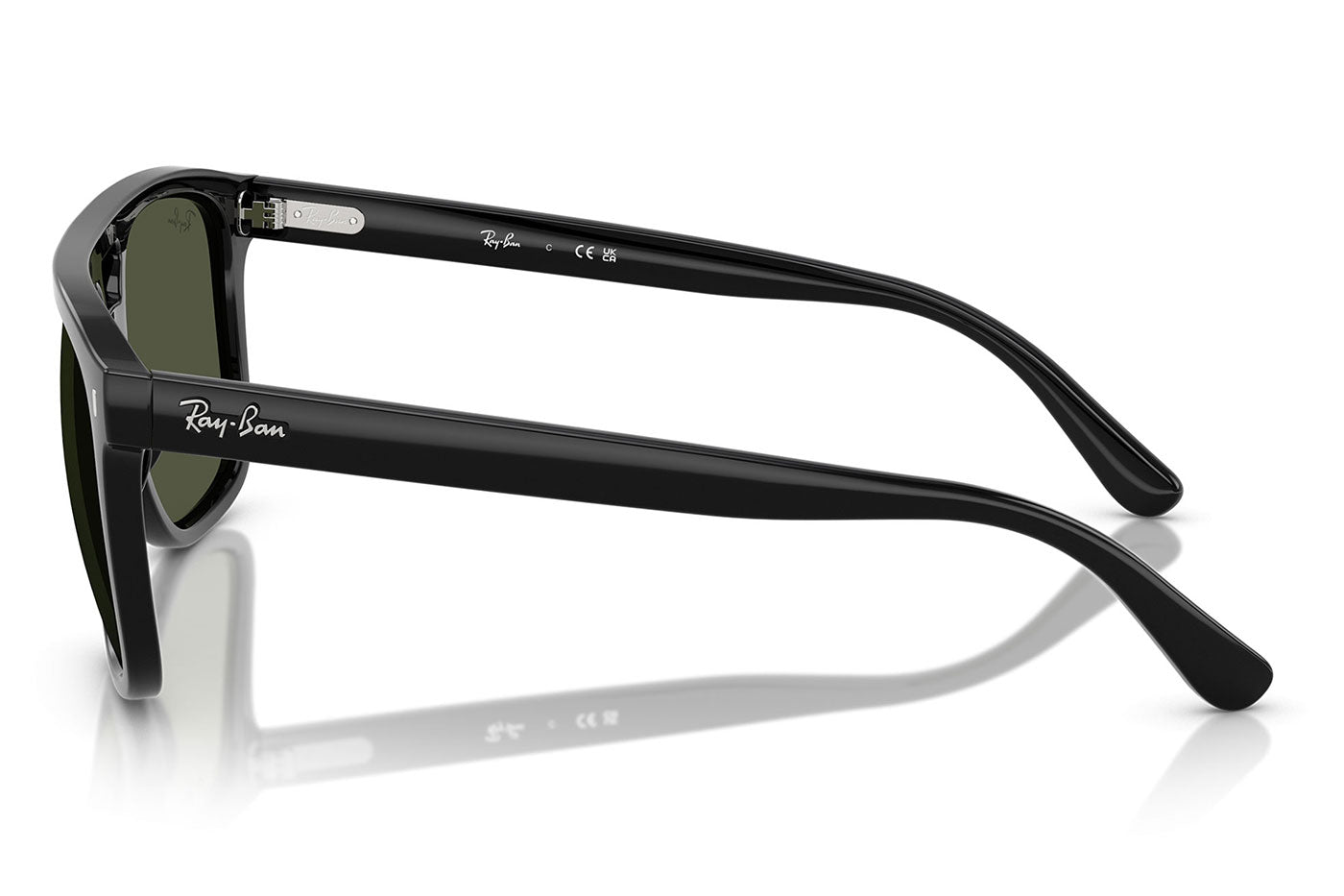 Ray-Ban RB2213 Sunglasses - Black / Green