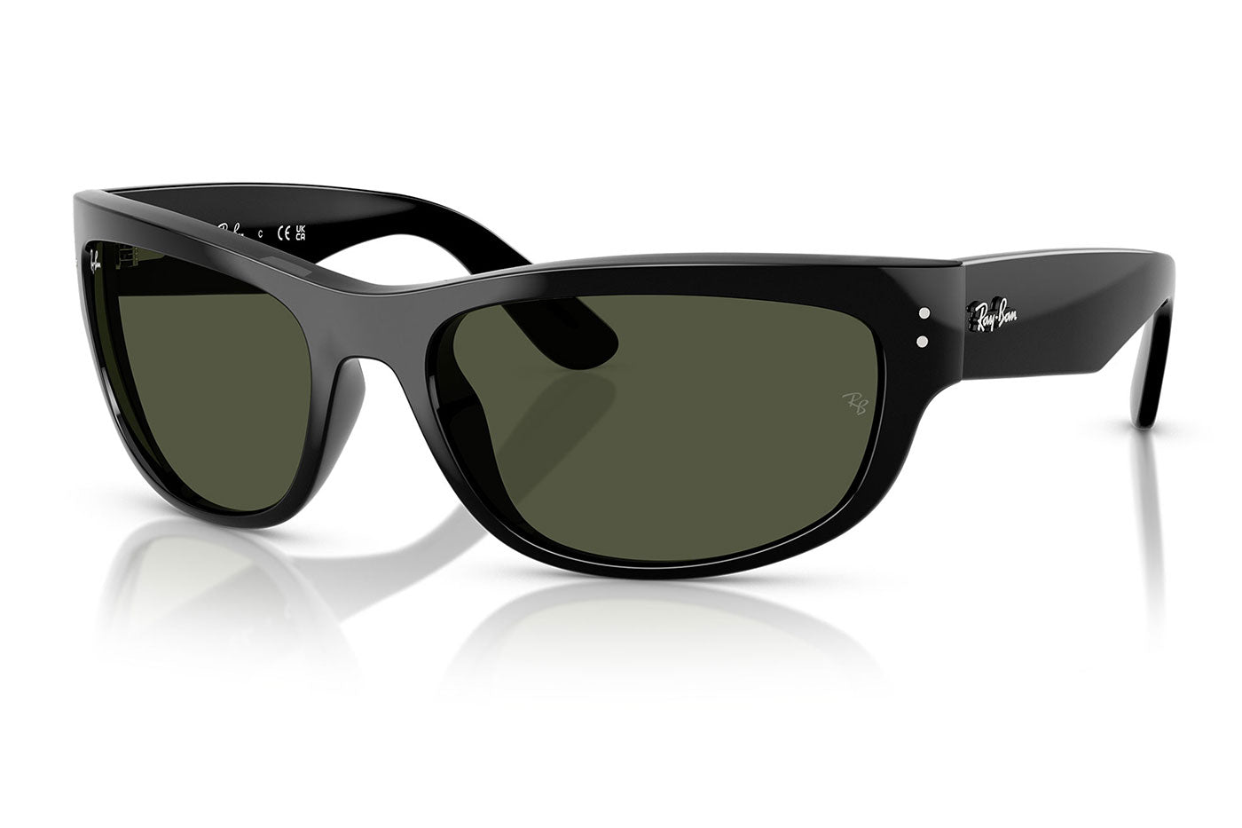 Ray-Ban RB2289 Mega Balorama Sunglasses - Black/ Green
