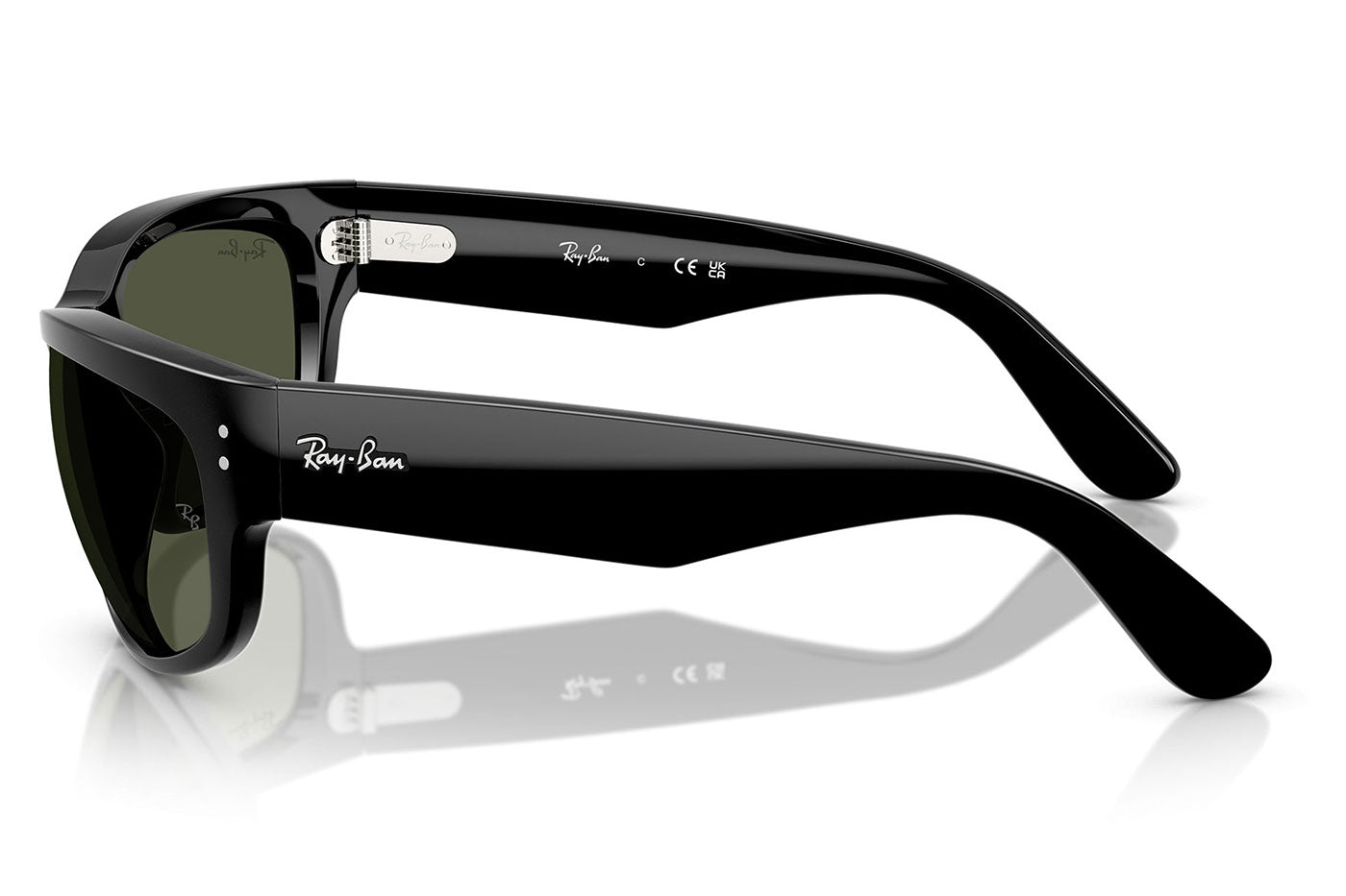 Ray-Ban RB2289 Mega Balorama Sunglasses - Black/ Green