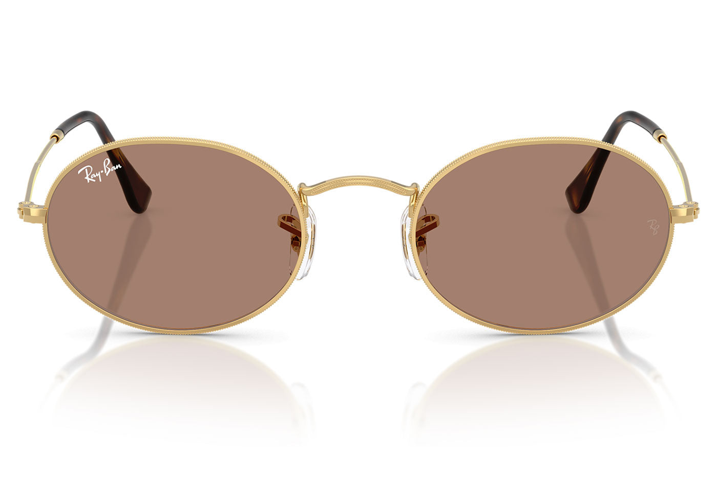 Ray-Ban RB3547 Oval Sunglasses - Arista / Light Violet