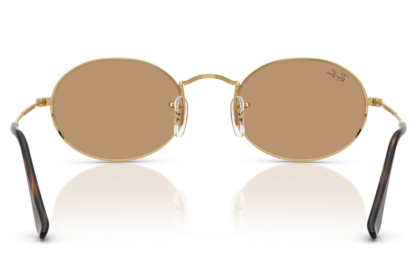 Ray-Ban RB3547 Oval Sunglasses - Arista / Brown