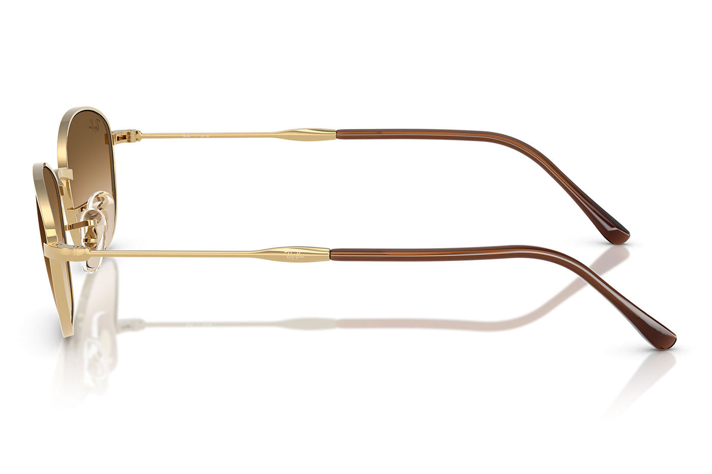 Ray-Ban RB3749 Sunglasses - Arista Gold / Clear Gradient Brown