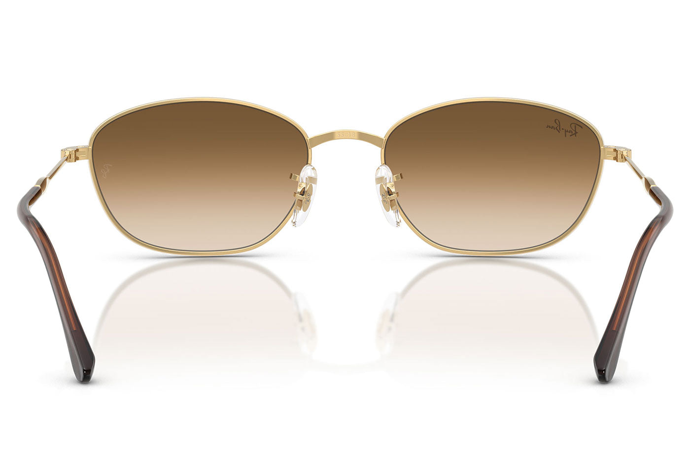 Ray-Ban RB3749 Sunglasses - Arista Gold / Clear Gradient Brown