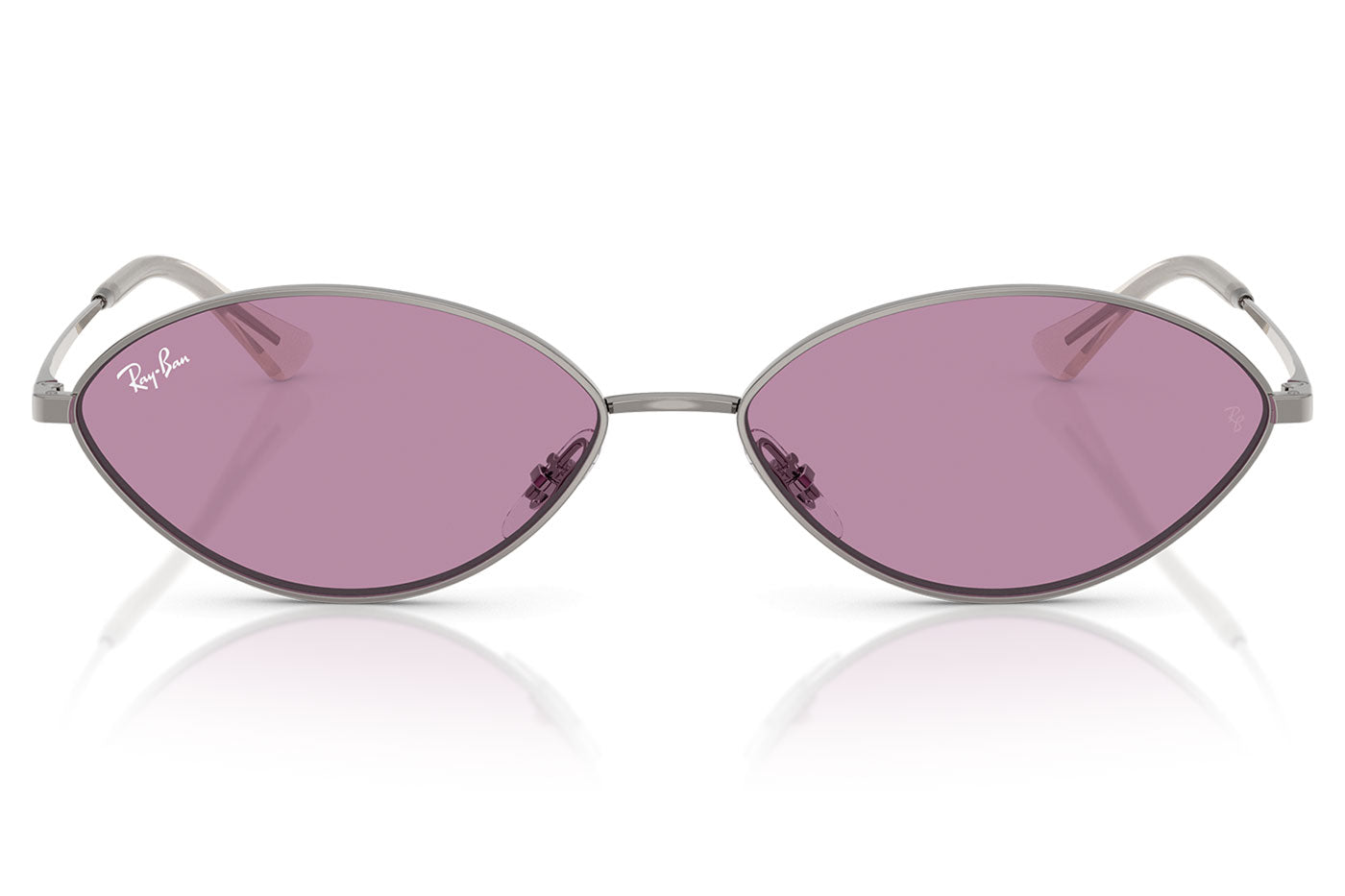 Ray-Ban RB3757 Kai Sunglasses - Gunmetal / Dark Violet