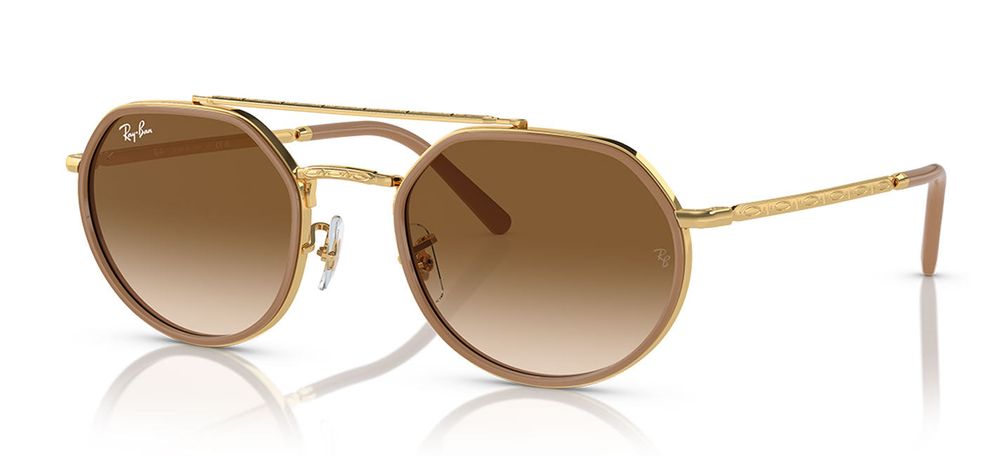 Ray-Ban RB3765 Sunglasses - Gold / Light Brown