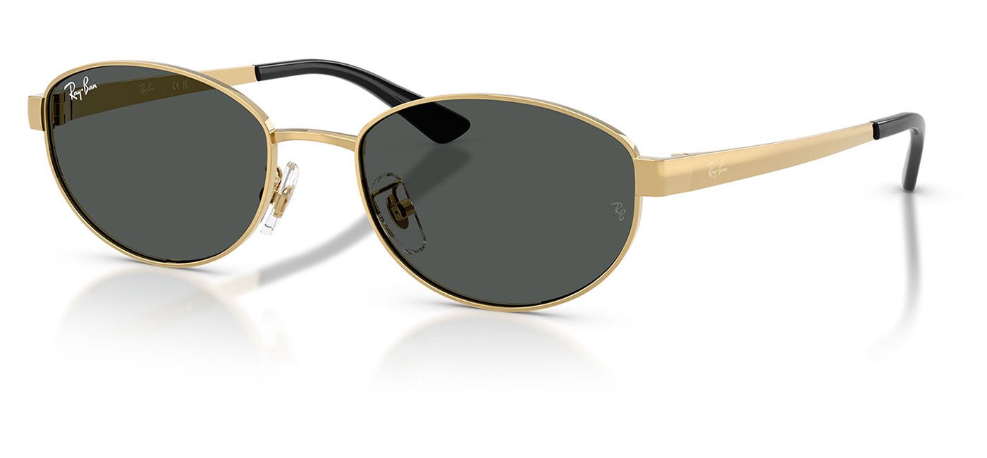 Ray-Ban RB3774D Sunglasses - Arista Gold / Dark Grey
