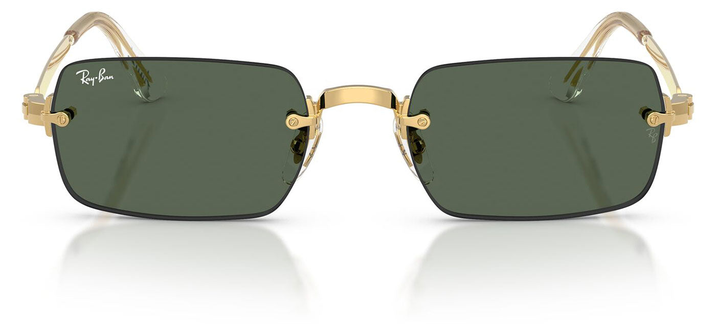 Ray-Ban RB3928 By A$AP Rocky Sunglasses - Arista Gold / Dark Green