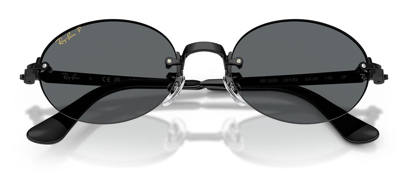 Ray-Ban RB3929 By A$AP Rocky Sunglasses - Black / Dark Grey Polarised