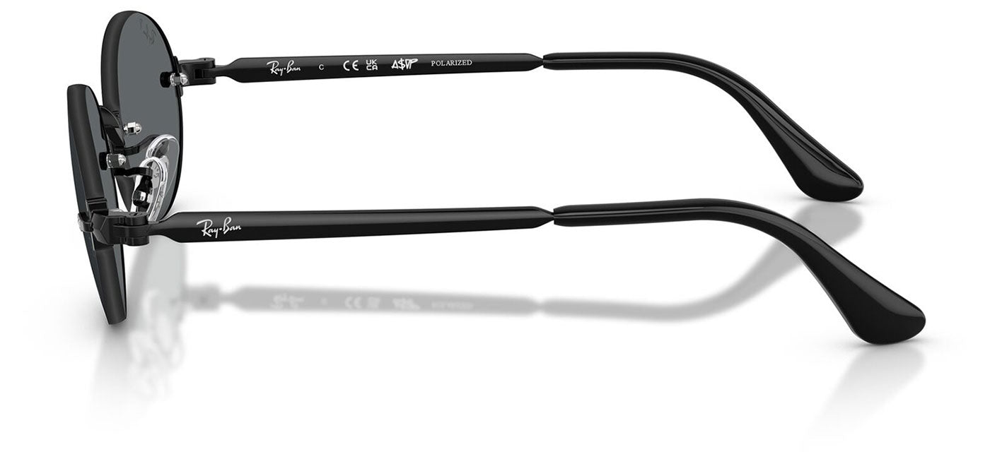 Ray-Ban RB3929 By A$AP Rocky Sunglasses - Black / Dark Grey Polarised