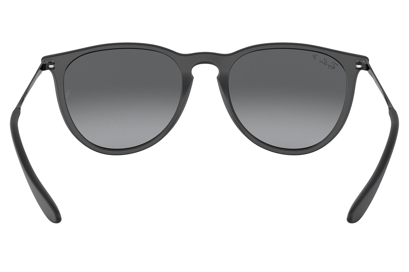 Ray-Ban RB4171 Erika Sunglasses - Rubber Black / Light Grey Gradient