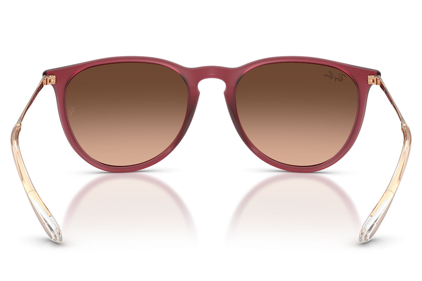 Ray-Ban RB4171 Erika Sunglasses - Rubber Violet / Pink Gradient Brown