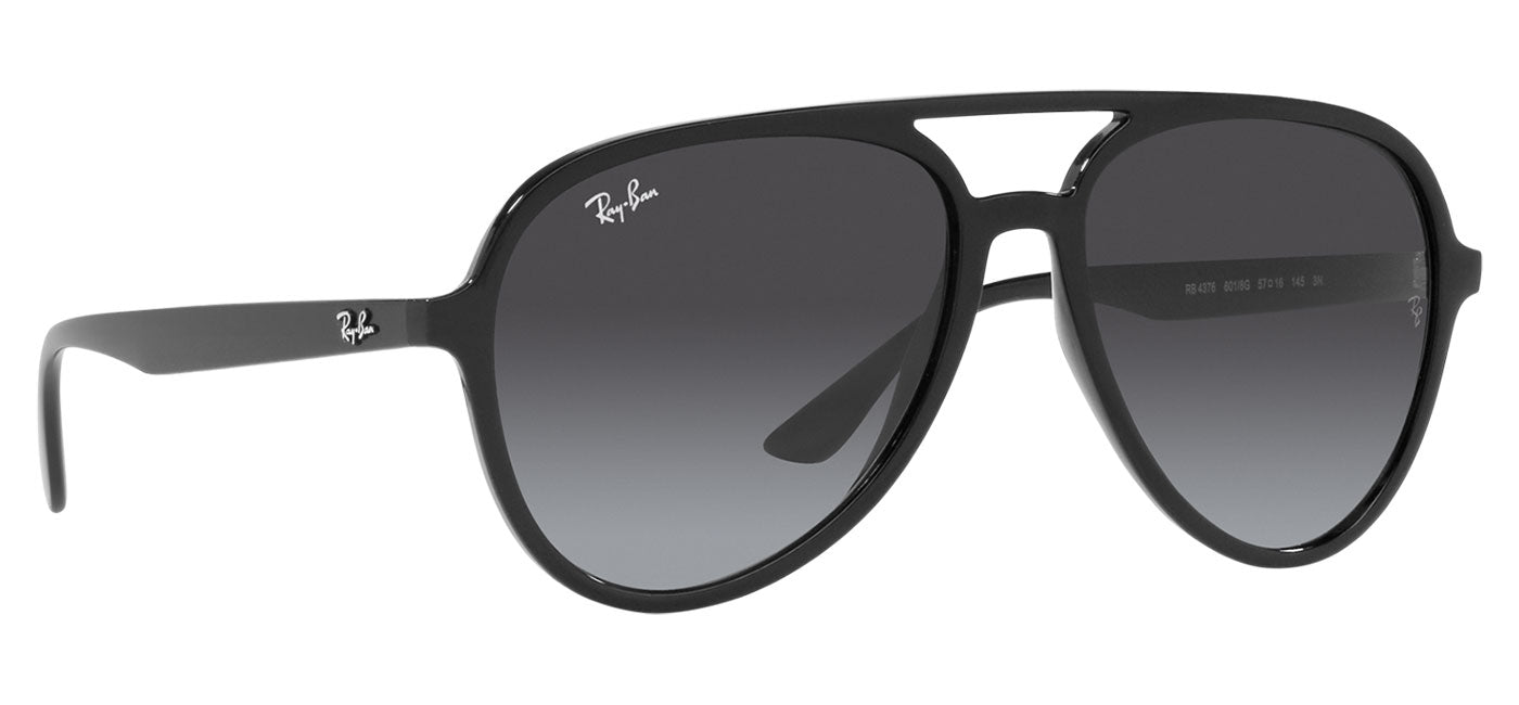 Ray-Ban RB4376 Sunglasses - Black / Grey Gradient