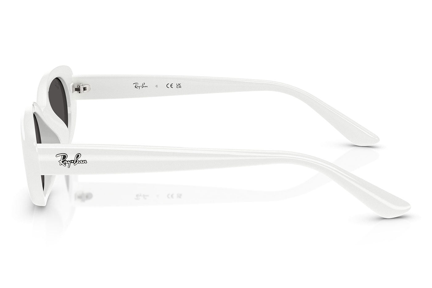 Ray-Ban RB4441D Sunglasses - White / Dark Grey
