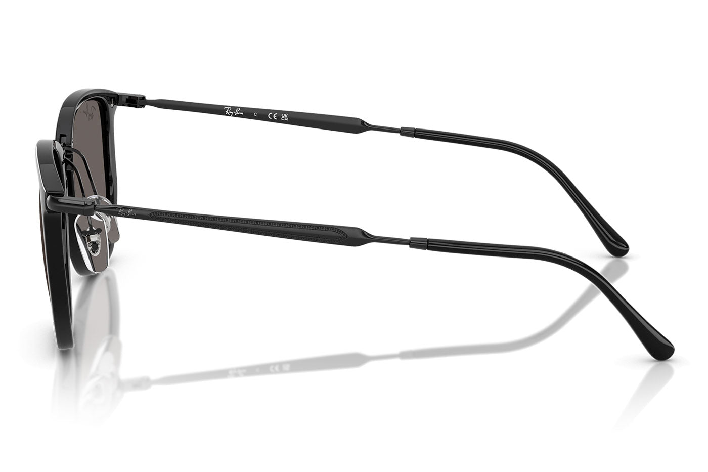 Ray-Ban RB4451 Sunglasses - Black / Dark Grey