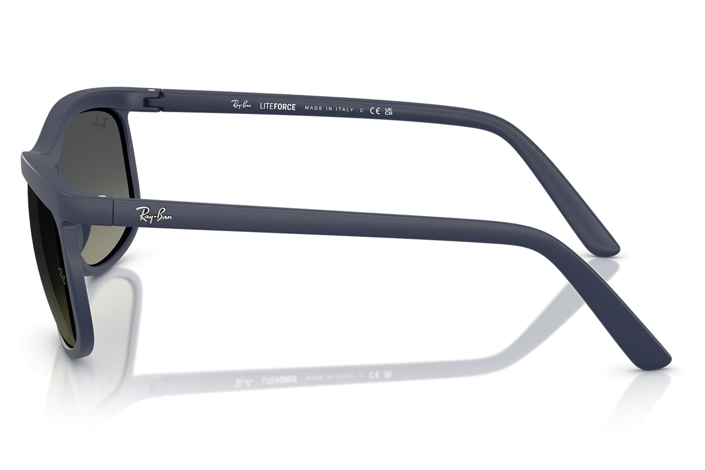 Ray-Ban RB4452 Sunglasses - Sand Dark Blue / Gradient Grey