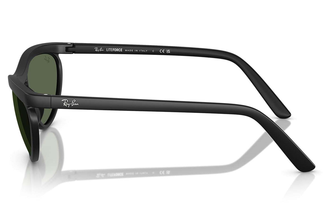 Ray-Ban RB4453 Sunglasses - Sand Black / Dark Green