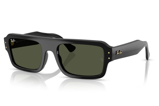 Ray-Ban RB4454 Lukas Sunglasses - Black / Green