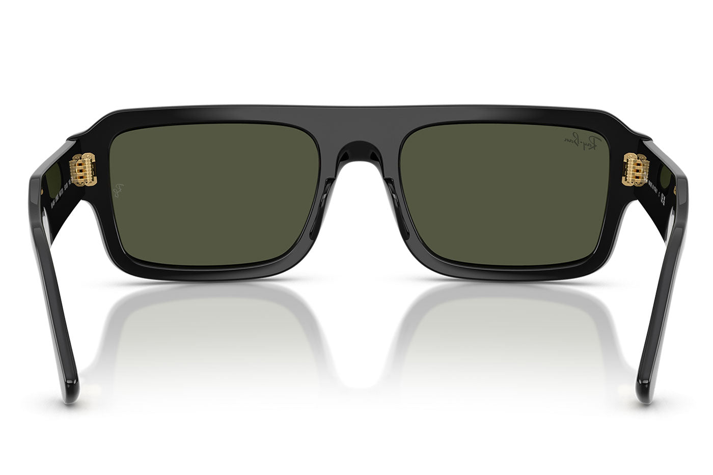 Ray-Ban RB4454 Lukas Sunglasses - Black / Green