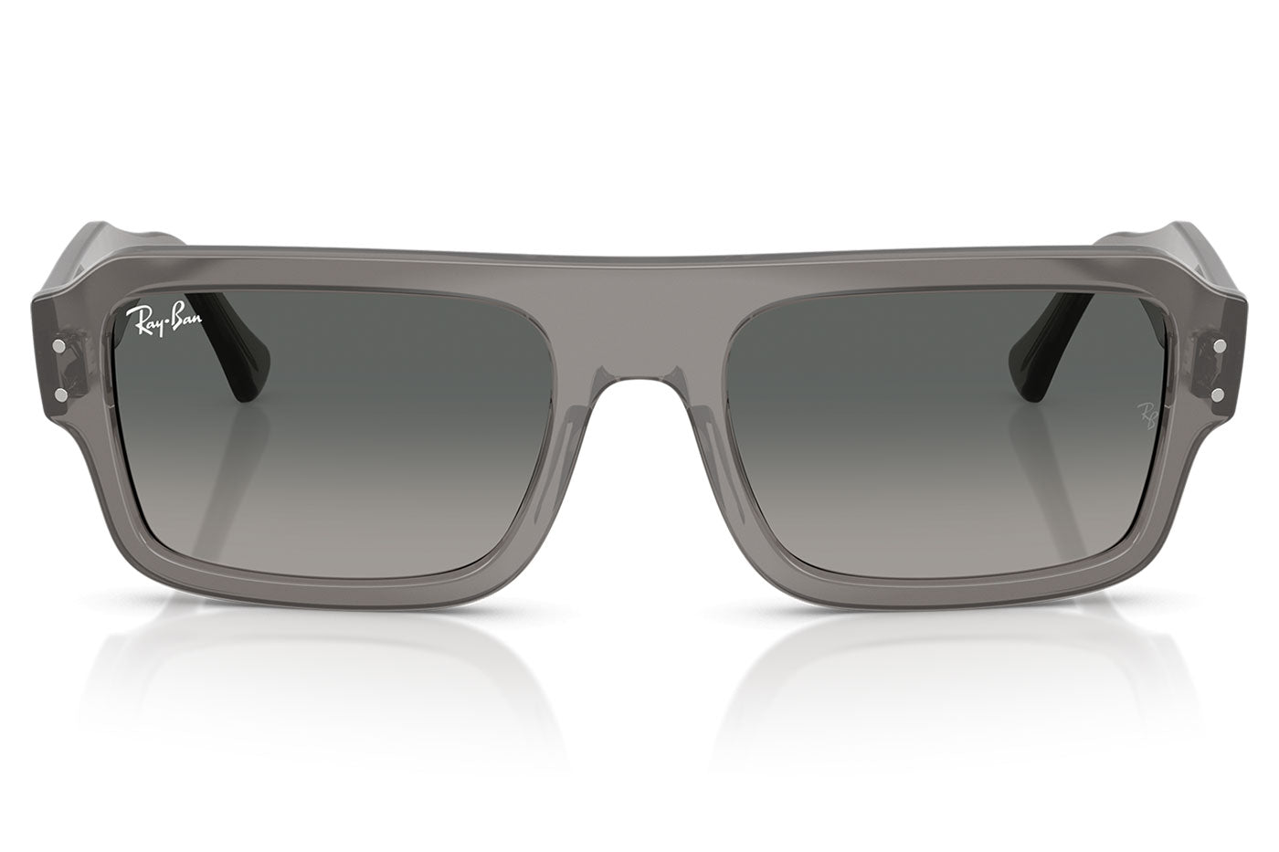 Ray-Ban RB4454 Lukas Sunglasses - Transparent Grey / Gradient Grey