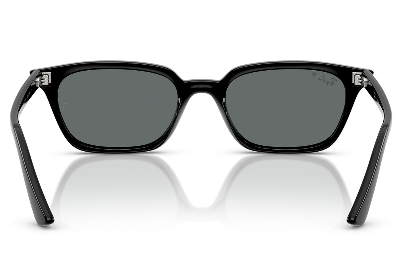 Ray-Ban RB4456 Zaya Sunglasses - Black / Dark Grey Polar