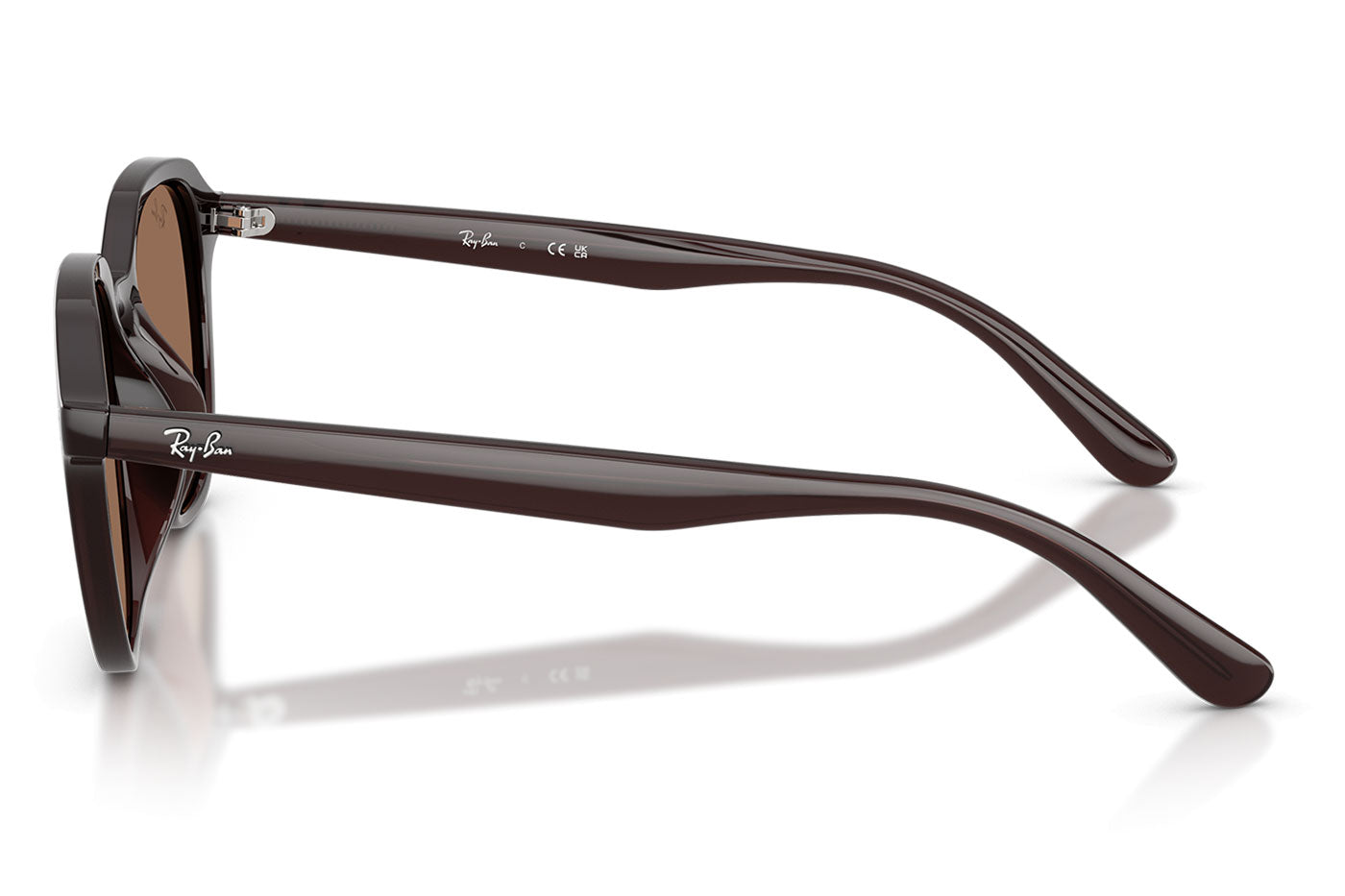 Ray-Ban RB4459D Sunglasses - Opal Brown / Dark Brown