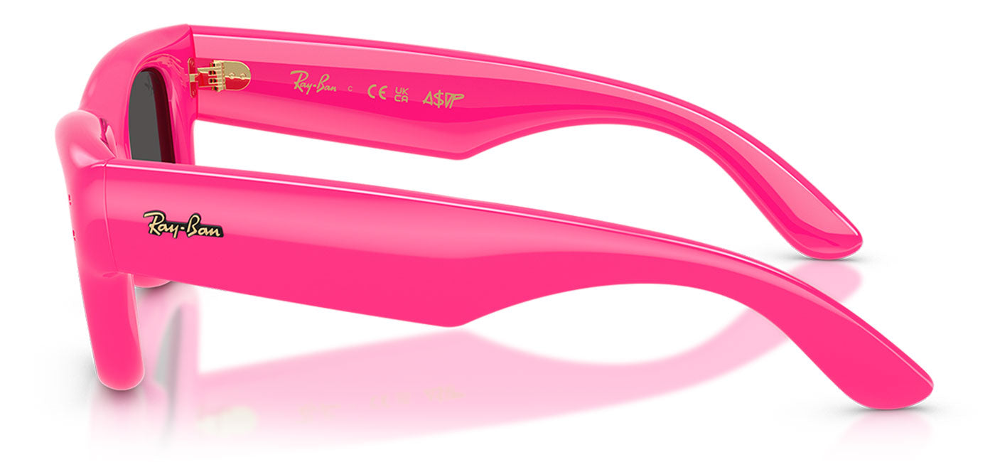 Ray-Ban RB4940 Wayfarer Puffer Sunglasses - Fucsia / Ultra Black