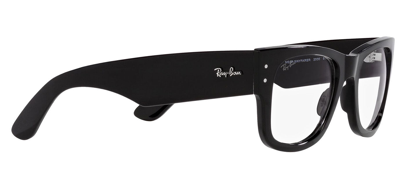 Ray-Ban RX0840V Mega Wayfarer Bio-Based - Polished Black