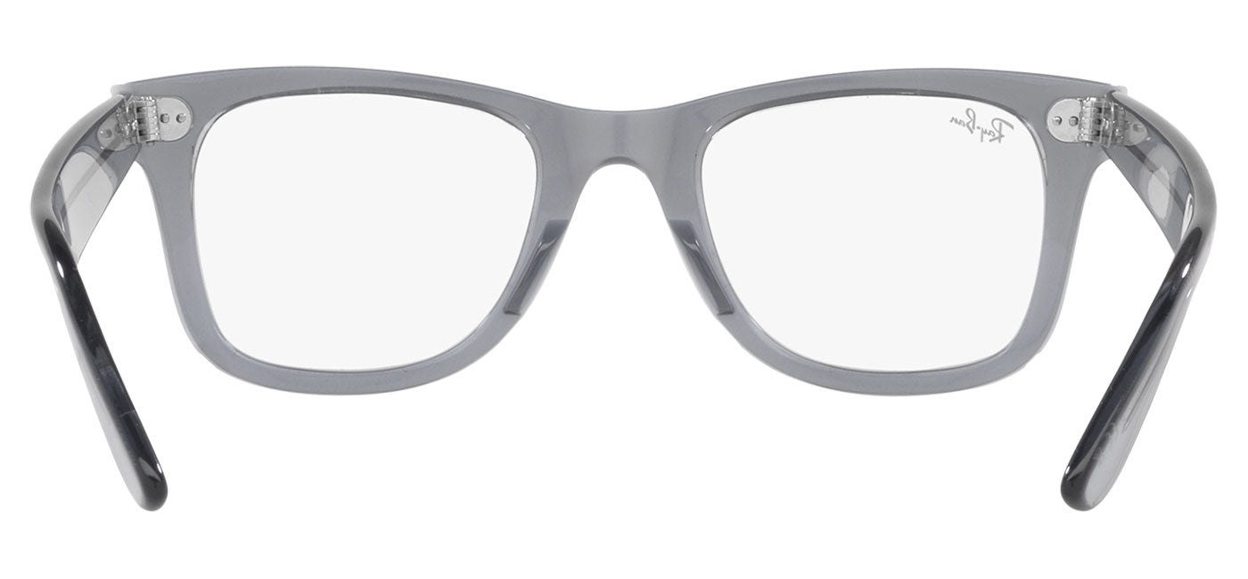 Ray-Ban RX4340V Wayfarer Ease Glasses - Transparent Grey