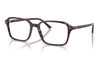 Ray-Ban RX5431 Raimond Glasses - Transparent Fantasy Violet & Red
