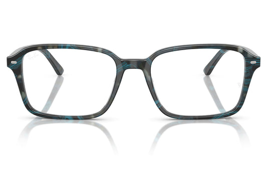 Ray-Ban RX5431 Raimond Glasses - Transparent Fantasy Blue & Grey