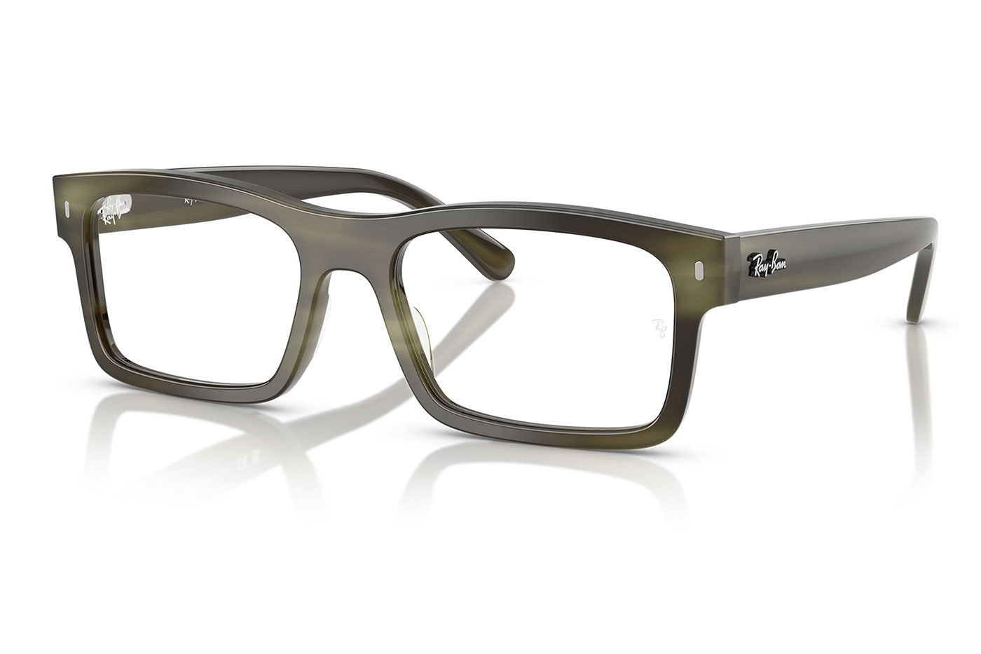 Ray-Ban RX5435 Glasses - Havana Green