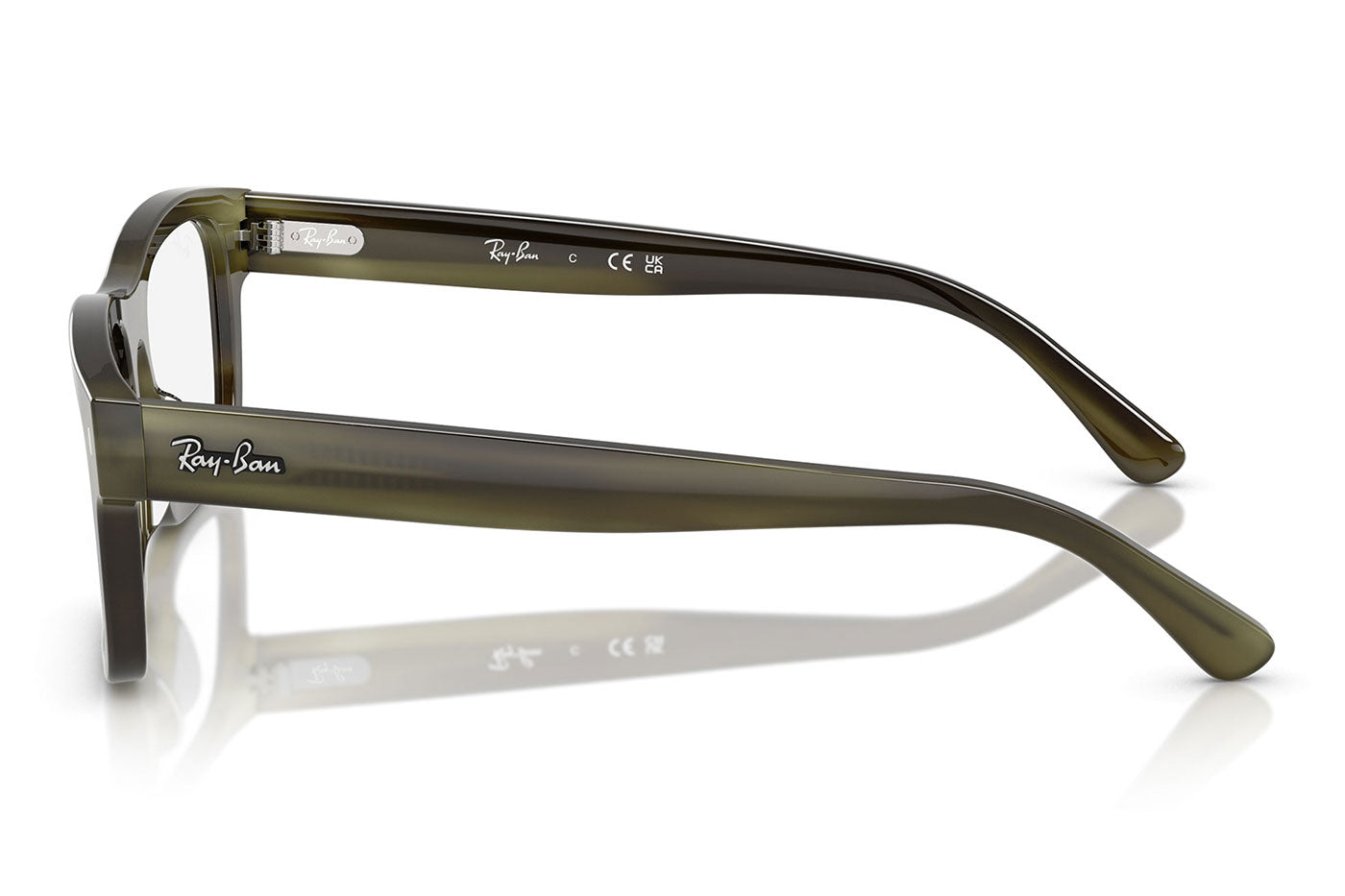 Ray-Ban RX5435 Glasses - Havana Green