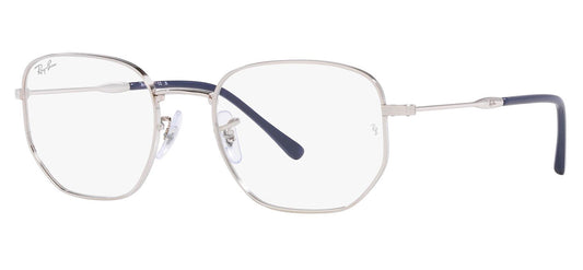 Ray-Ban RX6496 Glasses - Polished Silver
