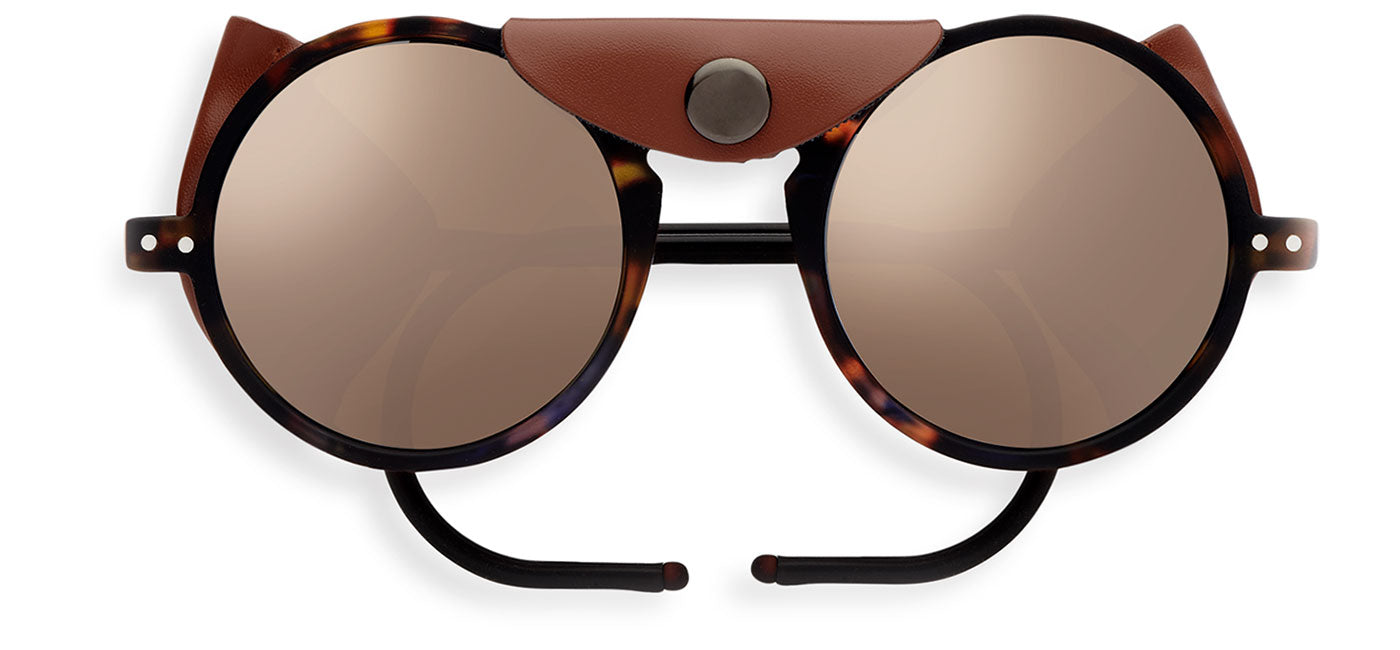 IZIPIZI #G Glacier Sunglasses - Tortoise / Brown - Cat. 4 Intense Light