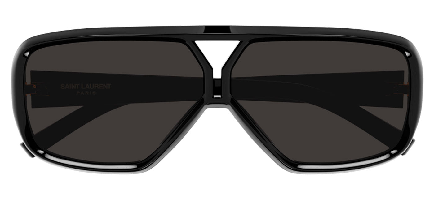 Saint Laurent SL 569-Y Sunglasses - Black / Black