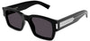 Saint Laurent SL 617 Sunglasses - Black / Grey