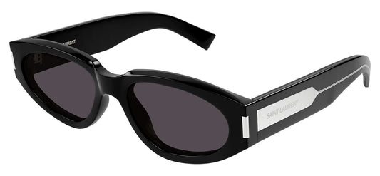 Saint Laurent SL 618 Sunglasses - Black / Black
