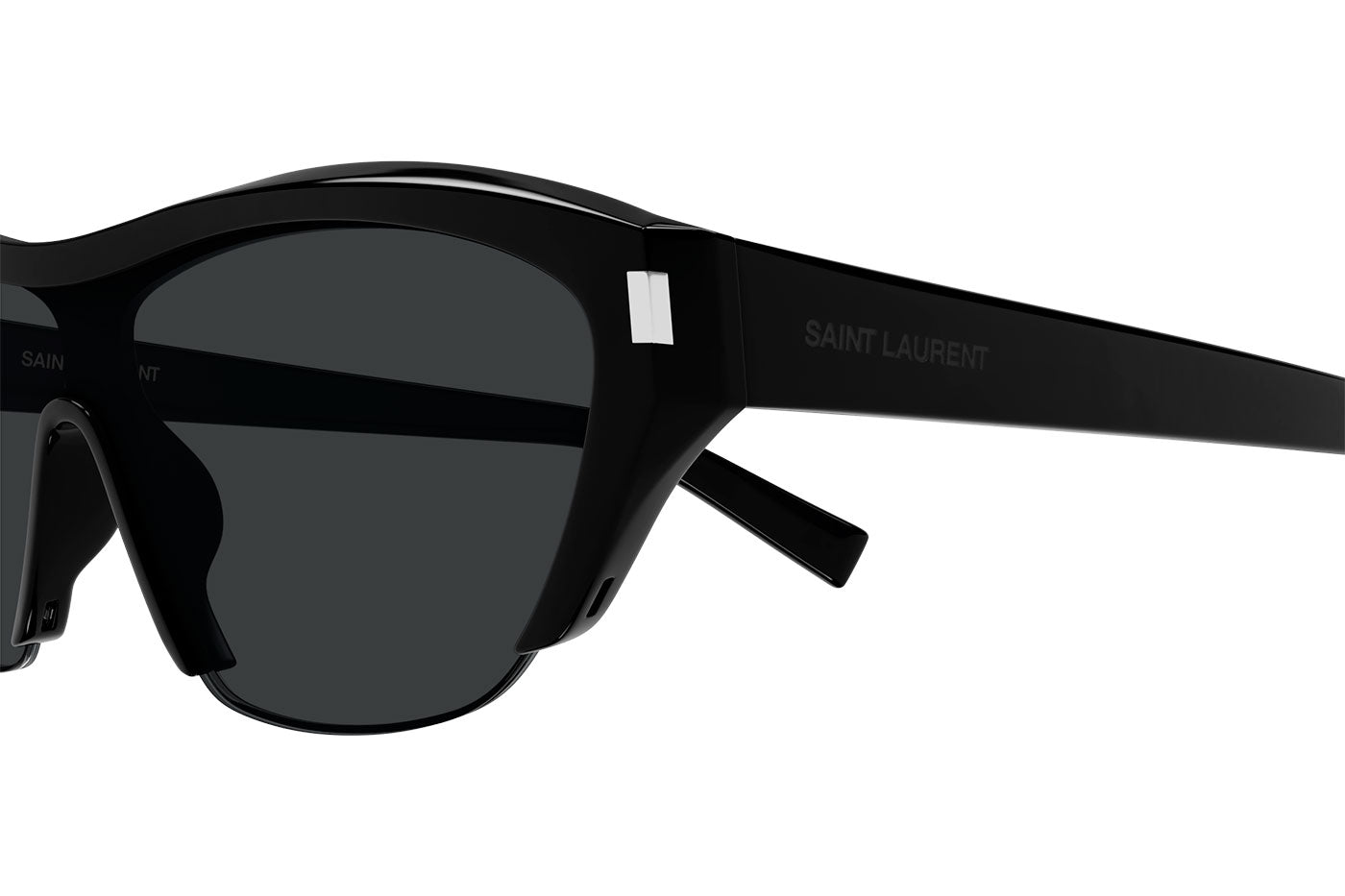 Saint Laurent SL 704 Sunglasses - Black / Black