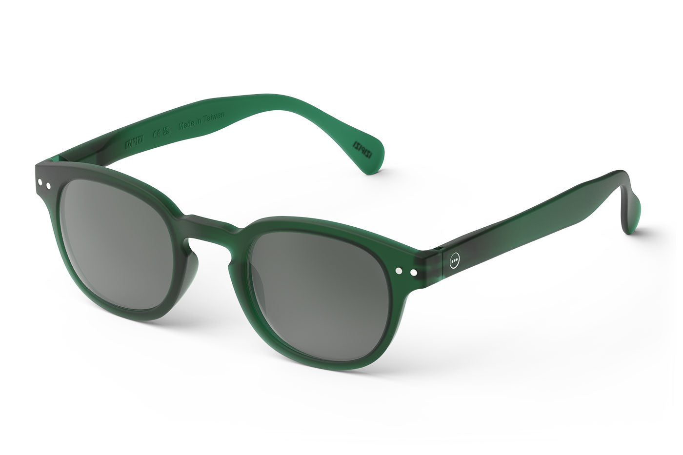 IZIPIZI #C Sunglasses - Green / Grey