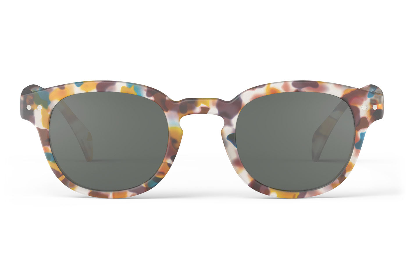IZIPIZI #C Sunglasses - Blue Tortoise / Grey