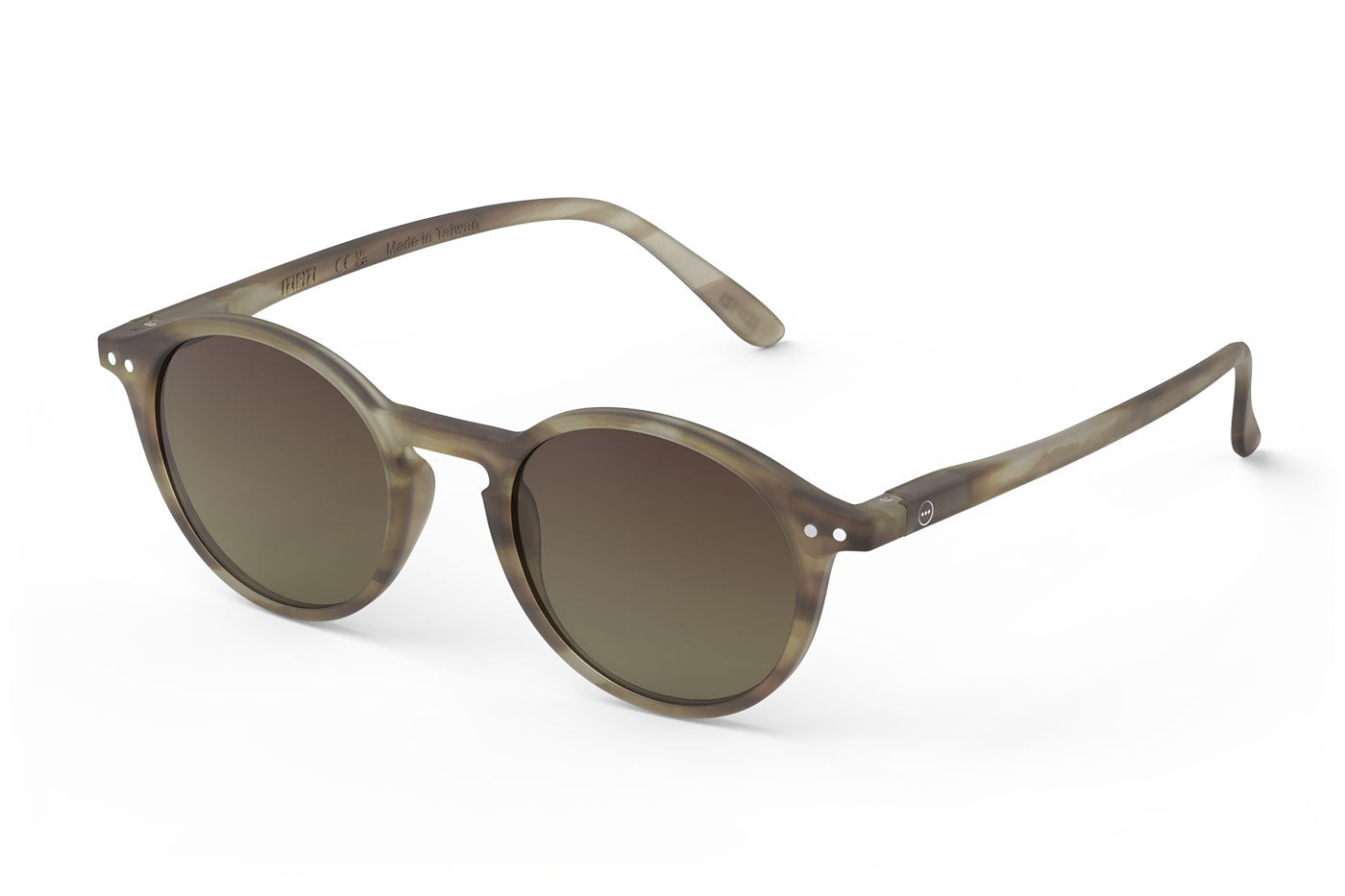 IZIPIZI #D Sunglasses - Smoky Brown / Brown Gradient