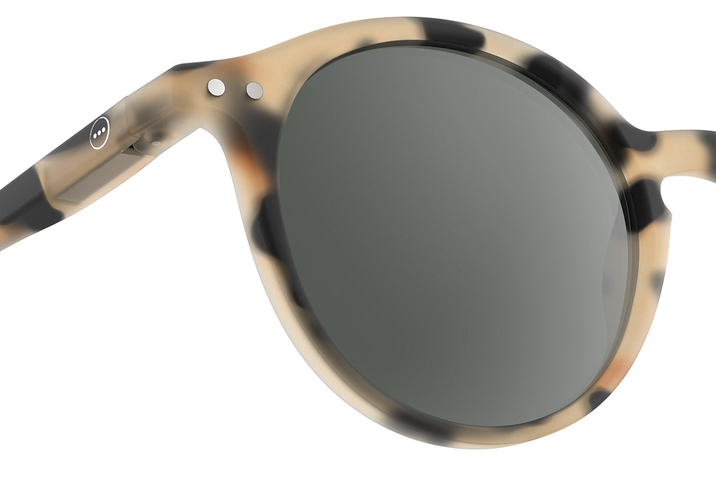 IZIPIZI #D Sunglasses - Light Tortoise / Grey