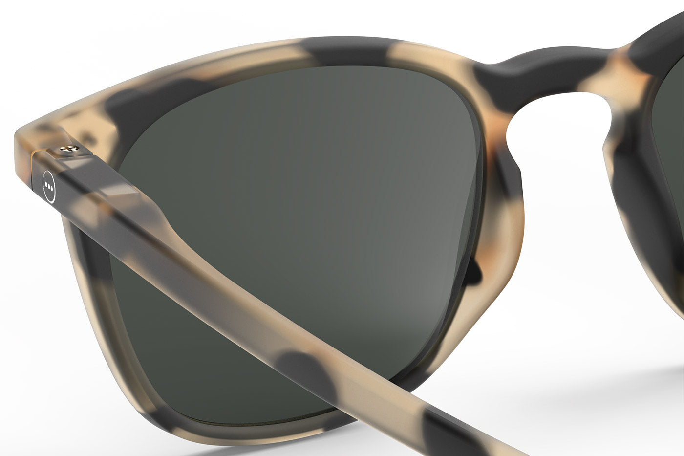 IZIPIZI #E Sunglasses - Light Tortoise / Grey